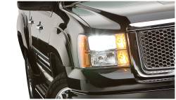 Bushwacker - Bushwacker OE Style Front/Rear Fender Flares Black GMC Sierra 40926-02 - Image 4