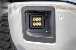 Rough Country Suspension Systems - Rough Country 70689 2" LED Pod Fog Light Kit Flood for 14-15 GMC Sierra 1500 - Image 2