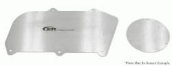 BMR Suspension FP005L Heater Delete Panel Aluminum Non-A/C Vehicles Only