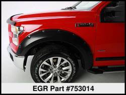 EGR - EGR 753014 Rugged Look Fender Flares Black 92-96 Ford F-Series Pickup - Image 2