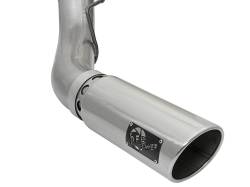 aFe Power - aFe Power Large Bore-HD 5" Filter-Back Stainless Steel Exhaust Kit 49-43090-P - Image 5