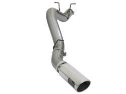 aFe Power 49-44085-P Large Bore-HD 4" Filter-Back Stainless Steel Exhaust Kit