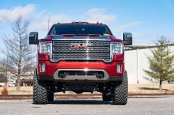 Rough Country Suspension Systems - Rough Country RS151 Front Tow Hook Brackets Black for 20-26 Sierra 2500HD - Image 3