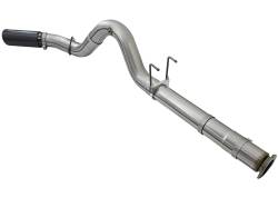 aFe Power - aFe Power Large Bore-HD 5" Filter-Back Stainless Steel Exhaust Kit 49-43090-B - Image 3