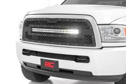 Rough Country 70152 Front Mesh Grille Insert w/LED for 13-18 Ram 2500HD/3500
