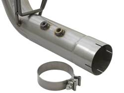 aFe Power - aFe 49-44086-P Large Bore-HD 4" Filter-Back Stainless Steel Exhaust 6.6 Duramax - Image 5