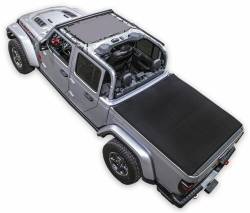 SpiderWebShade Mesh Bikini Top Grey for Gladiator SWS-SHDKNI-01-JT-GRY