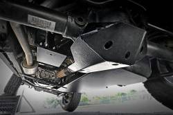 Rough Country Suspension Systems - Rough Country Dana 44 Rear Differential Skid Plate Black for Wrangler JK 799 - Image 2