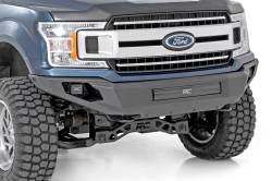 Rough Country Suspension Systems - Rough Country 10756A Front High Clearance Black Bumper for 18-20 Ford F150 - Image 2