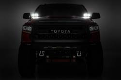 Rough Country Suspension Systems - Rough Country A-Pillar 2" LED Ditch Light Kit-Spot for 14-21 Toyota Tundra 70835 - Image 5