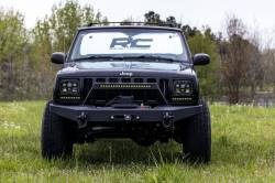 Rough Country Suspension Systems - Rough Country Black Series 8" Single Row DRL LED Light Bar Pair 70728BLDRL - Image 5