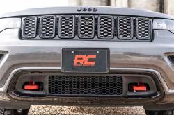 Rough Country Suspension Systems - Rough Country Front Forged Tow Hooks Red for 15-22 Grand Cherokee WK2 RS133 - Image 2