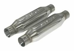 SLP Performance 2.5" Inlet/Outlet LoudMouth Resonators Pair 31062