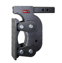 GEN-Y Hitch - GEN-Y Hitch GH-1401 2" Boss Torsion-Flex Class V 12.5" Drop Pintle Mount Plate - Image 1