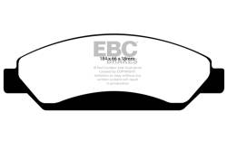EBC Brakes - EBC Brakes DP61742 6000 Series Greenstuff Truck/SUV Brakes Disc Pads - Image 1