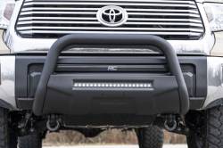 Rough Country Suspension Systems - Rough Country Front Tow Hook Brackets Black for 07-21 Toyota Tundra RS145 - Image 4