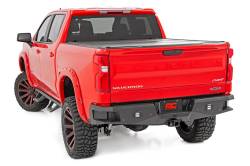 Rough Country Suspension Systems - Rough Country 10758 HD Black Rear Bumper for 19-26 Chevy Silverado 1500 - Image 3