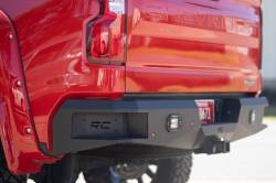 Rough Country Suspension Systems - Rough Country 10758 HD Black Rear Bumper for 19-26 Chevy Silverado 1500 - Image 4