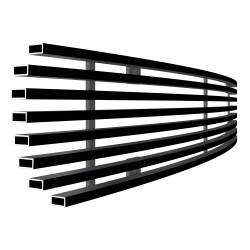 APS - APS Stainless Billet Bumper Grille Black 11-14 Silverado 2500/3500 GR03FFH32J - Image 2