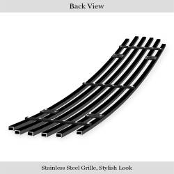 APS - APS Stainless Billet Bumper Grille Black 11-14 Silverado 2500/3500 GR03FFH32J - Image 3