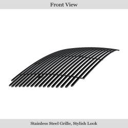 APS - APS Stainless Billet Grille Black for 02-05 Ram 1500/HD GR04FEB65J - Image 2