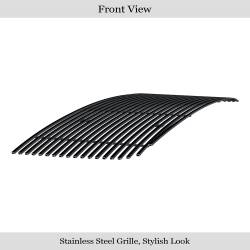 APS - APS Stainless Billet Grille Black 07-10 GMC Sierra 2500/3500 GR07FFE22J - Image 2