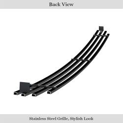 APS - APS Stainless Billet Bumper Grille Black 99-04 Ford Mustang GR06HFJ10J - Image 3