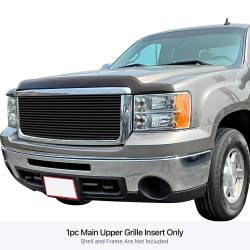 APS - APS Stainless Billet Grille Black 07-13 GMC Sierra 1500/HD GR07FFD75J - Image 1