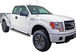 APS - APS IStep 5" Running Boards-Brushed 09-14 Ford F150 Extended IB06EAG6A - Image 2