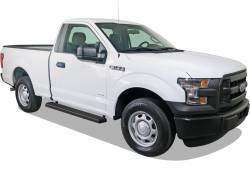 APS - APS IStep 5" Running Boards Black 15-25 F150/Super Duty Reg IB06EAH9B - Image 2