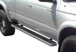APS - APS IStep 5" Running Boards-Brushed for 95-04 Toyota Tacoma Ext IB20EJE4A - Image 1