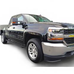 APS - APS IStep 5" Running Boards Black 07-18 Silverado/Sierra Double IB03EAI5B - Image 2