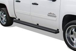 APS - APS IStep 5" Running Boards Black 01-13 Silverado/Sierra Crew IB03EJJ1B - Image 1