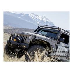 ARIES - ARIES 15912 Hood Light Mounting Bracket for 07-18 Jeep Wrangler JK - Image 4