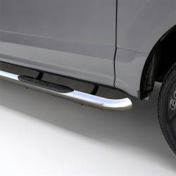 ARIES - Aries Offroad 201008-2 Side Bars 3" Nerf Bar Polished Stainless Steel - Image 1