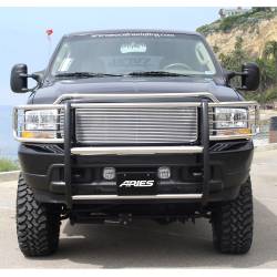 ARIES - Aries Offroad 3045-2 The Aries Bar Grille/Brush Guard Stainless Steel 1 Pc. - Image 5