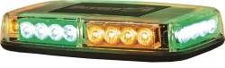 Buyers - Buyers 8891049 24 Led Amber/green Rectangular Mini Lightbar - Image 1