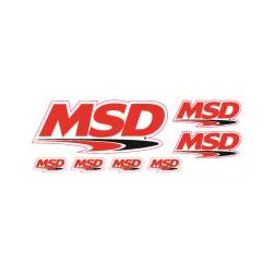MSD - MSD Ignition 9303 Advertising Logo Multi-Size Decal Sheet 7Pc - Image 2