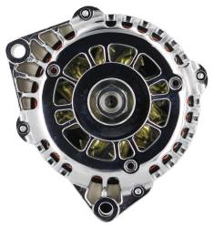 Powermaster Performance - Powermaster 38247 165A Chrome Alternator for GM AD230 12V Serpentine Pulley - Image 2