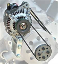 Powermaster Performance - Powermaster 8-802 Pro Series High Mount Racing Alternator Kit - Image 2