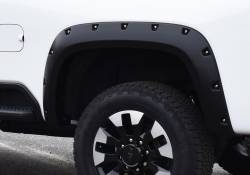 Bushwacker Pocket Style Rear Fender Flares Black Silverado 40154-02