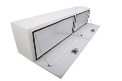 Dee Zee - Dee Zee DZ71WH 90" White Tread Aluminum Specialty Series Top Sider Tool Box - Image 2