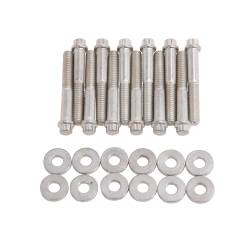 Edelbrock - Edelbrock 8584 Performer Series Intake Manifold Bolt Kit Ford 351W Engine ALL - Image 1
