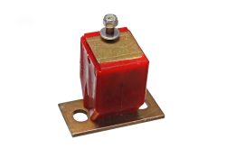 Energy Suspension - Energy Suspension 5.1112R Red Polyurethane Transmission Mount - Image 1