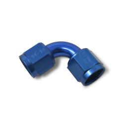 Russell - Russell 640160 6AN 90-DEG Swivel Coupler Adapter Fitting w/Blue Finish - Image 2