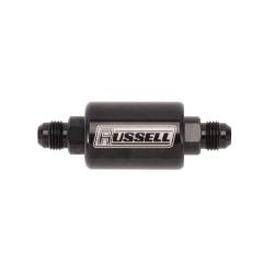 Russell - Russell 650603 6AN Male To 6AN Male Check Valve Black Anodized - Image 1