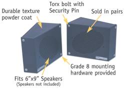 Tuffy Security Products - Tuffy Security Products 019-01 Universal Speaker Security Box Set - Image 3