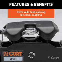 CURT - CURT 16676 A20 Fifth Wheel Hitch for 18-25 Ford F250/F350 Super Duty - Image 5