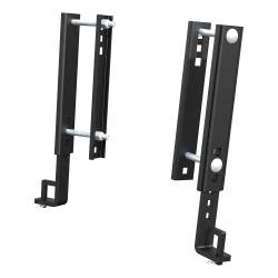 CURT - CURT 17516 Replacement TruTrack 10" Adjustable Support Brackets 2-Pack - Image 1