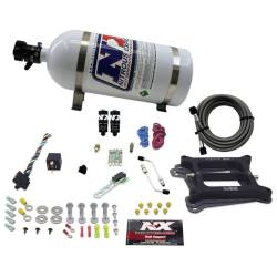 Nitrous Express - Nitrous Express 40041-10 Nx Nitrous Oxide System Kit 4150 HITMAN PLUS 4-BBL - Image 1
